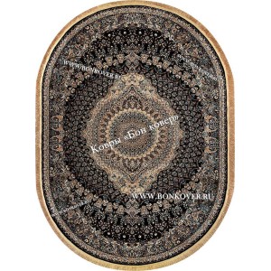 Восточный Овальный Ковер Медальон Дизайн 28761