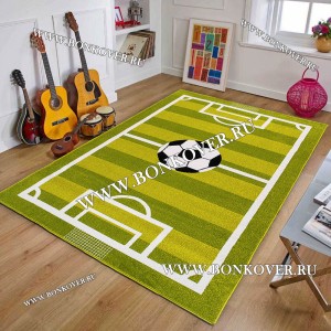 Детский Ковер Разноцветный Дизайн 30 Футбольное Поле